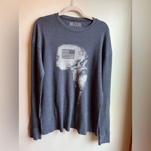 Long sleeve Men’s Patriotic Shirt XXL